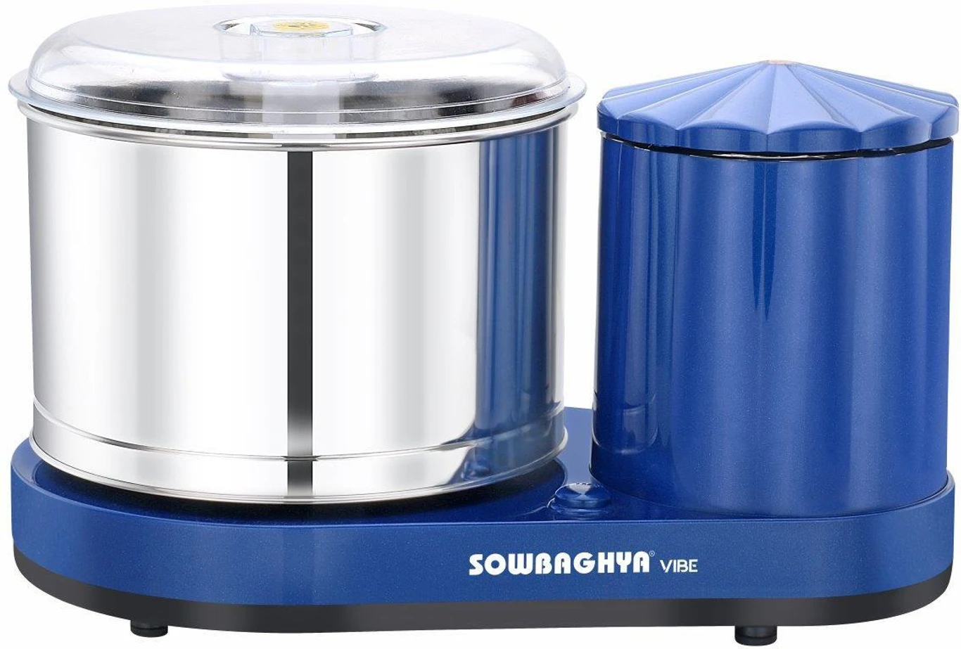 Sowbaghya VIBE Wet Grinder (Metallic Blue)
